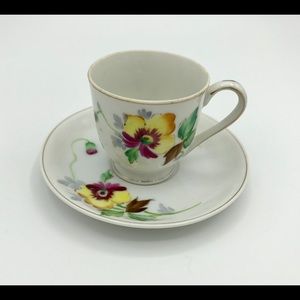 1945 - 1952 Demitasse cup & saucer set - expresso